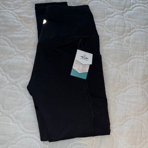 Thermal black leggings